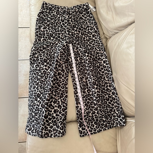 ANTHROPOLOGIE Kate Leopard Jacquard Trousers - Picture 14 of 16